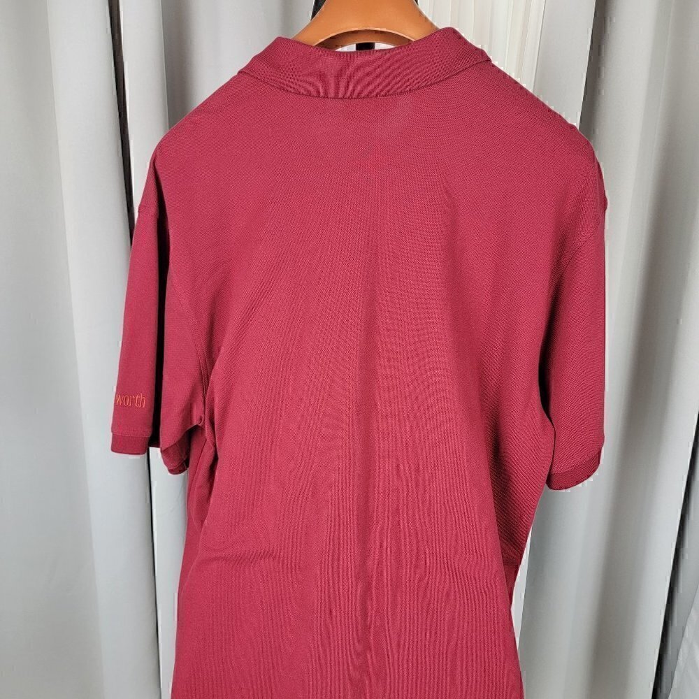 Ashworth Alabama Crimson Tide 100% Cotton Polo Shirt Maroon Size XL - Picture 4 of 9